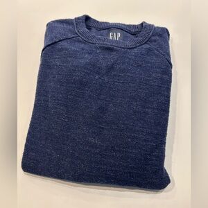 GAP Men's Blue Crewneck Sweater